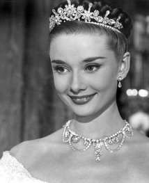 Audrey Hepburn in the role of Princess Anne in Roman Holiday